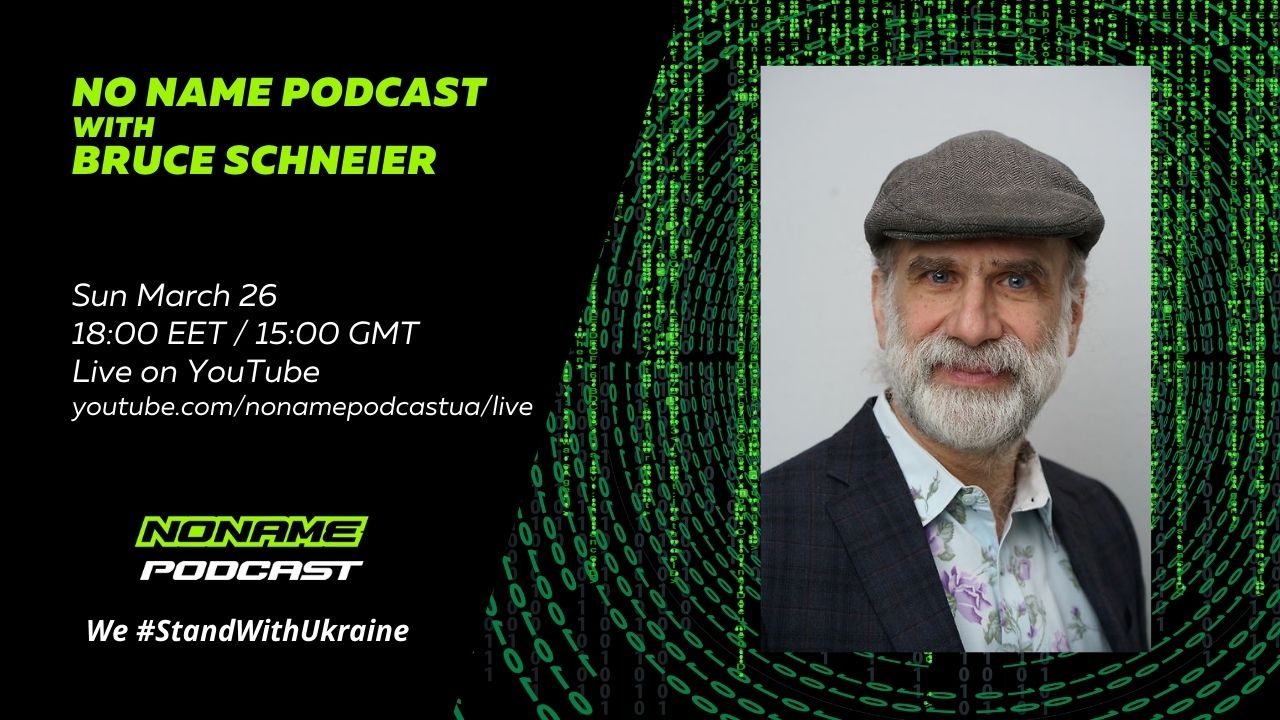 No Name Podcast with Bruce Schneier